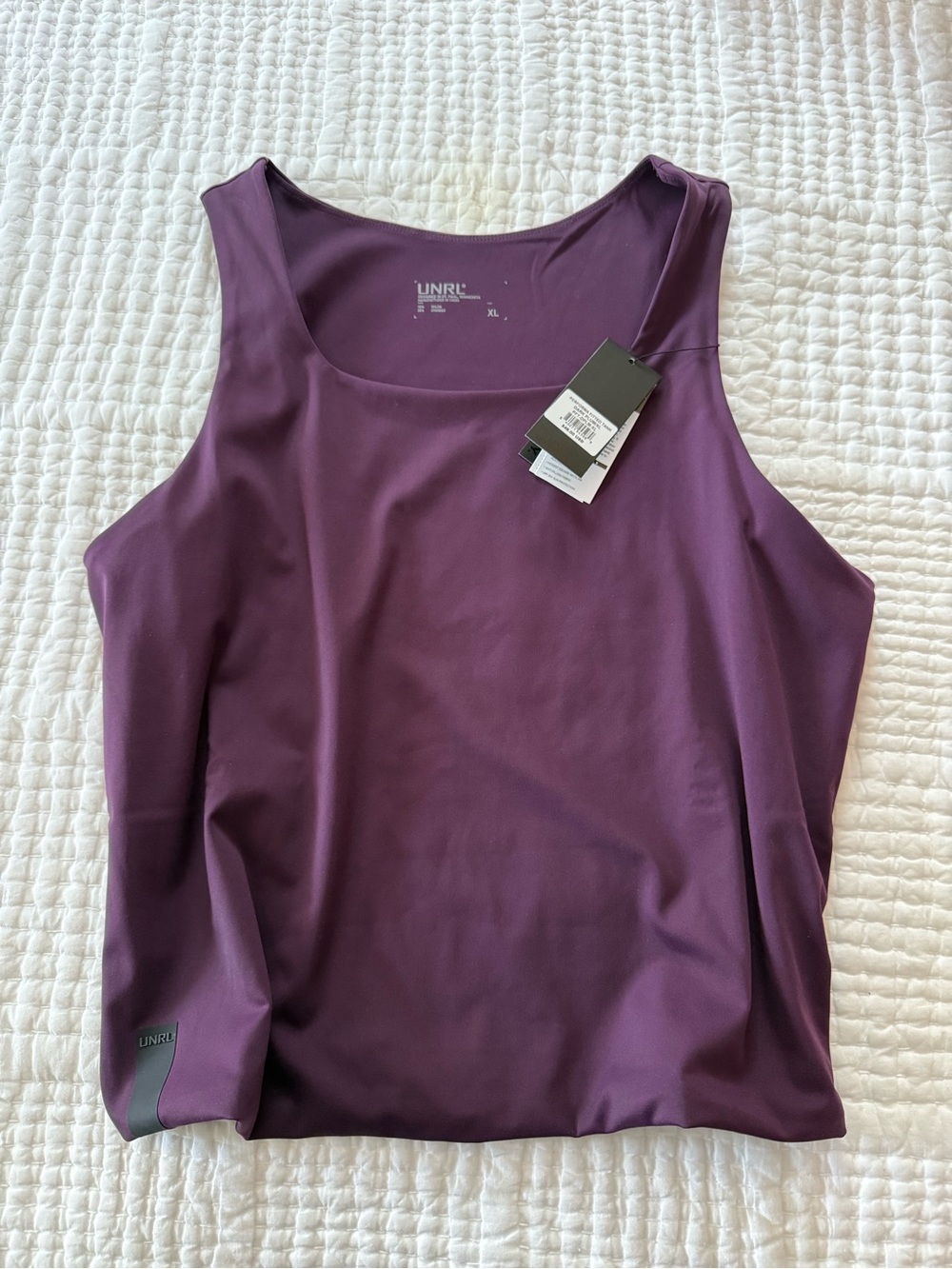 UNRL Women's Purple Performance Tank Top